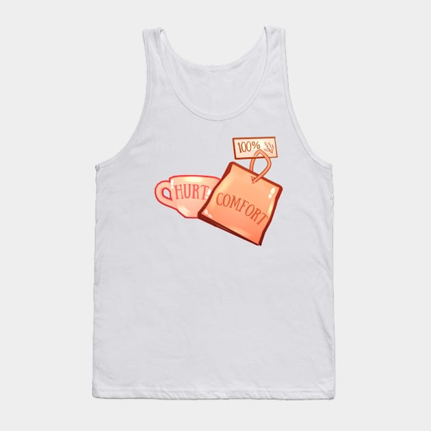 Hurt Comfort Tea Tank Top by VelvepeachShop